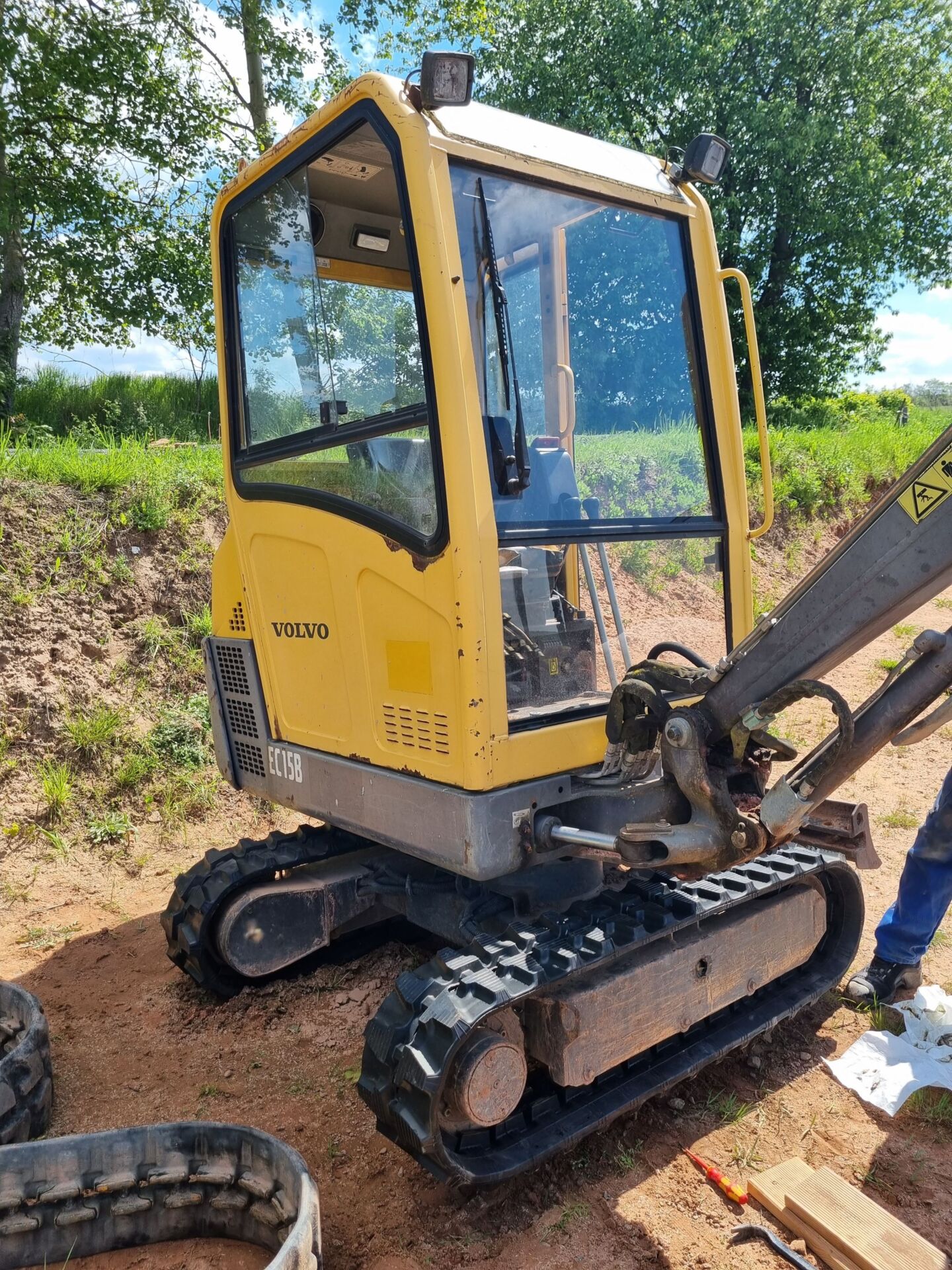 Gummiketten für VOLVO EC15B ab 375,00 EUR